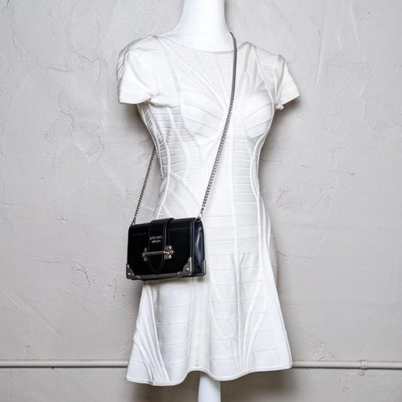 SOLD Prada Cahier Black Leather Cross Body Bag - Picture 8 of 8